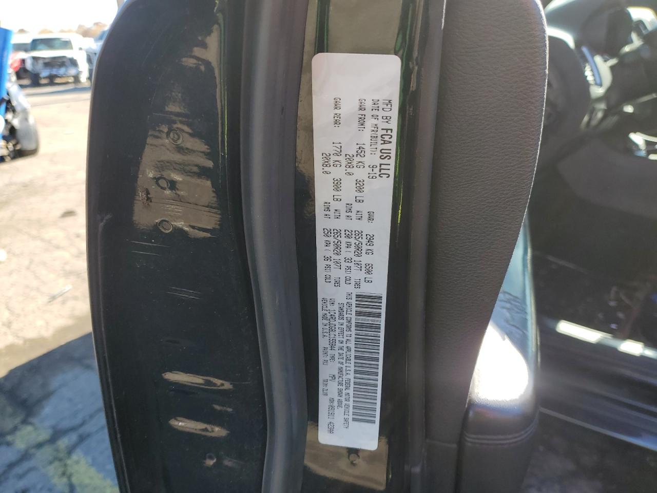 2020 Dodge Durango Gt VIN: 1C4RDJDG8LC155844 Lot: 89661035