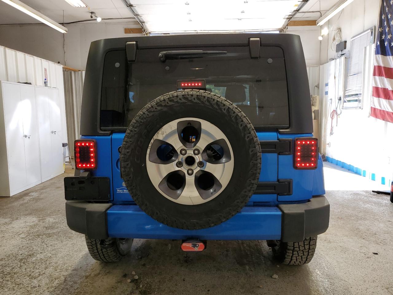 2016 Jeep Wrangler Unlimited Sahara VIN: 1C4BJWEG1GL172108 Lot: 87165315