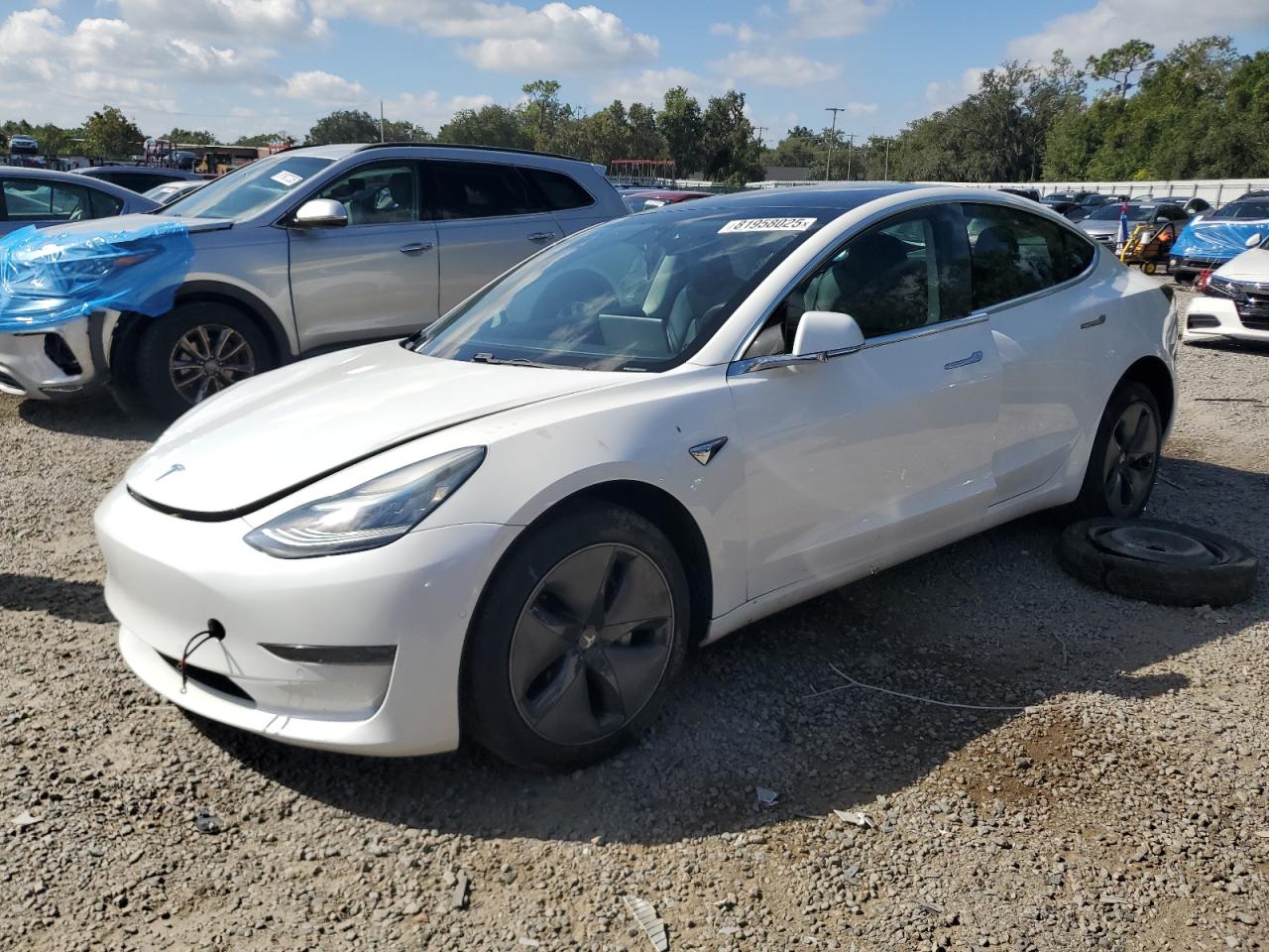 2019 Tesla Model 3 5YJ3E1EA8KF483702 photo #1