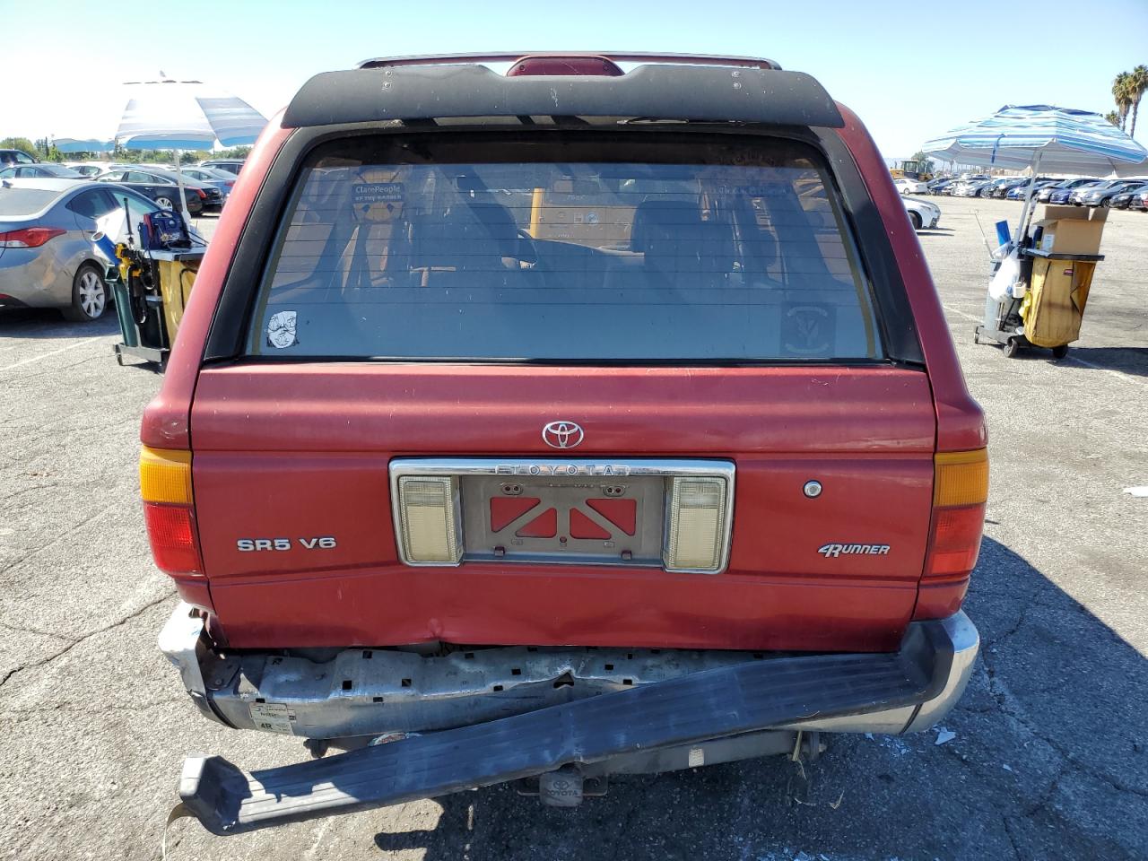 1995 Toyota 4Runner Vn39 Sr5 VIN: JT3VN39W2S0218769 Lot: 82284985