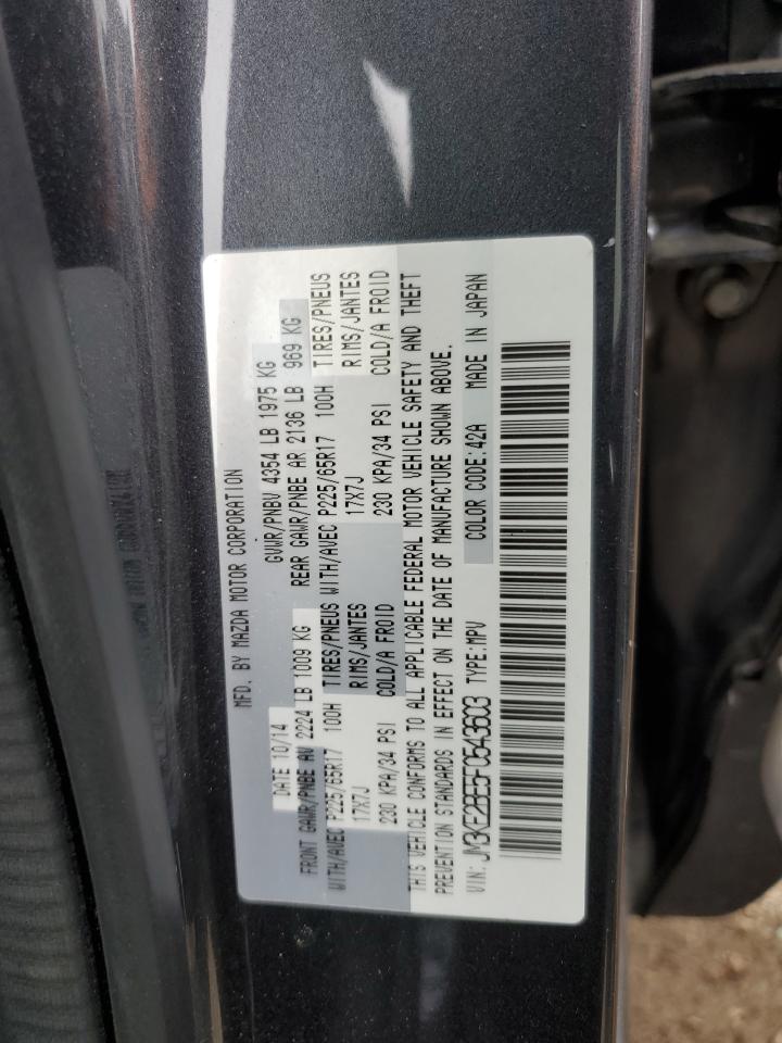 2015 Mazda Cx-5 Sport VIN: JM3KE2BE5F0543603 Lot: 85122135