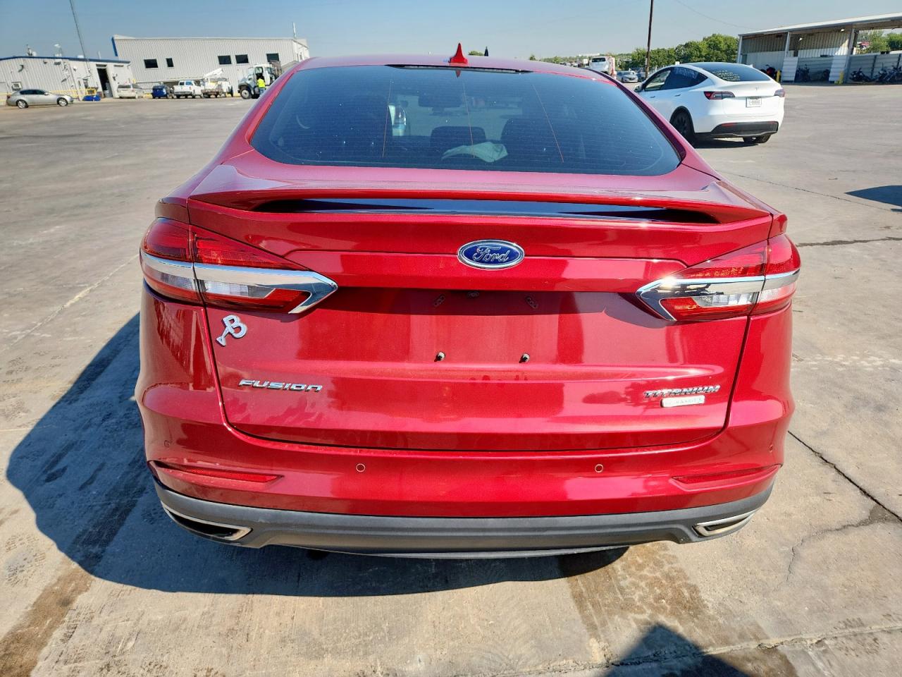 2020 Ford Fusion Titanium VIN: 3FA6P0K9XLR267447 Lot: 81972105