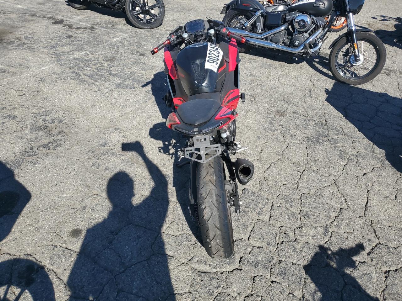 2025 Kawasaki Ex500 A VIN: ML5EXGJ14SDA70711 Lot: 90234905