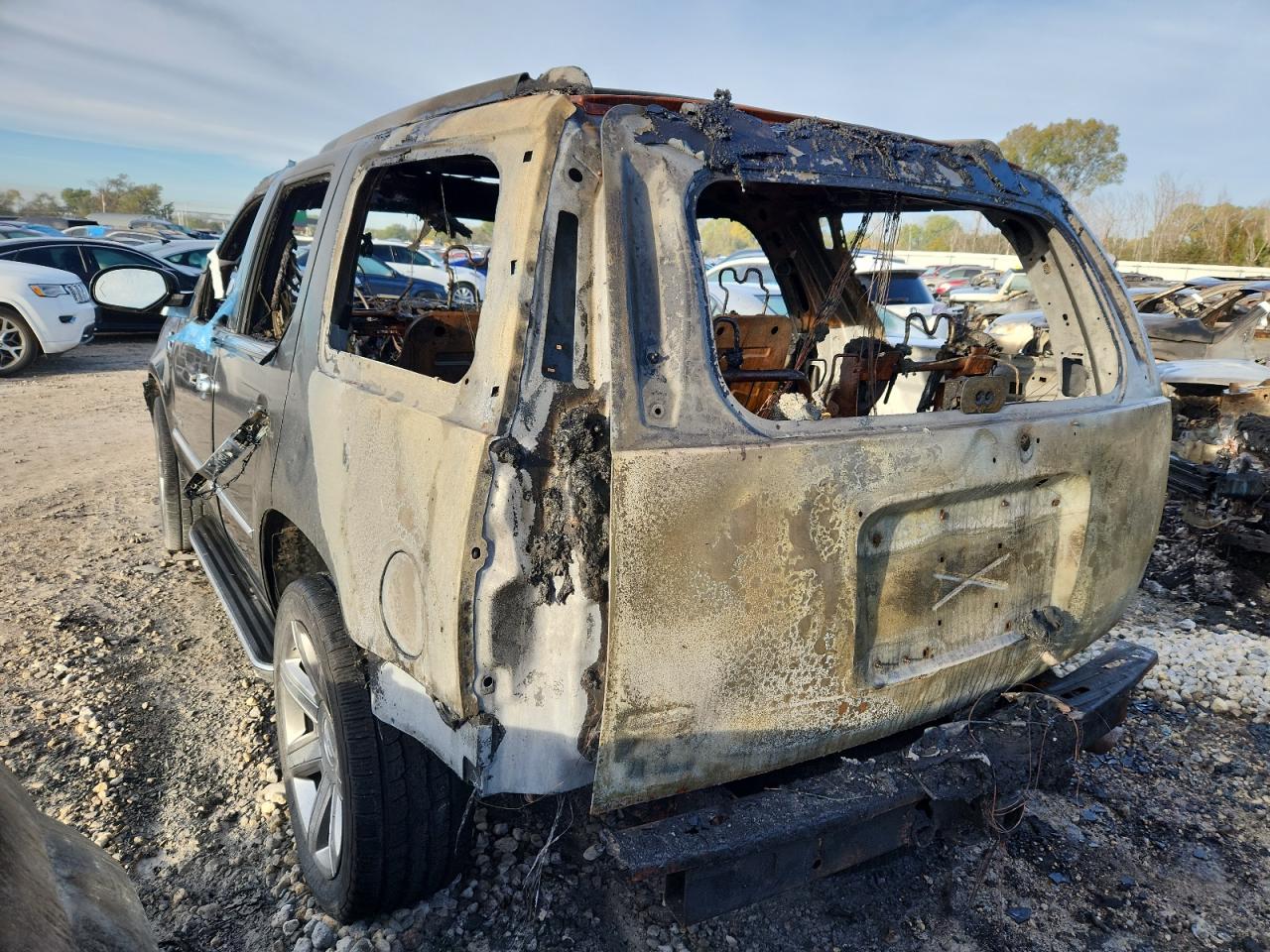 2009 Cadillac Escalade black null flexible 1GYFK13249R262890 photo #3