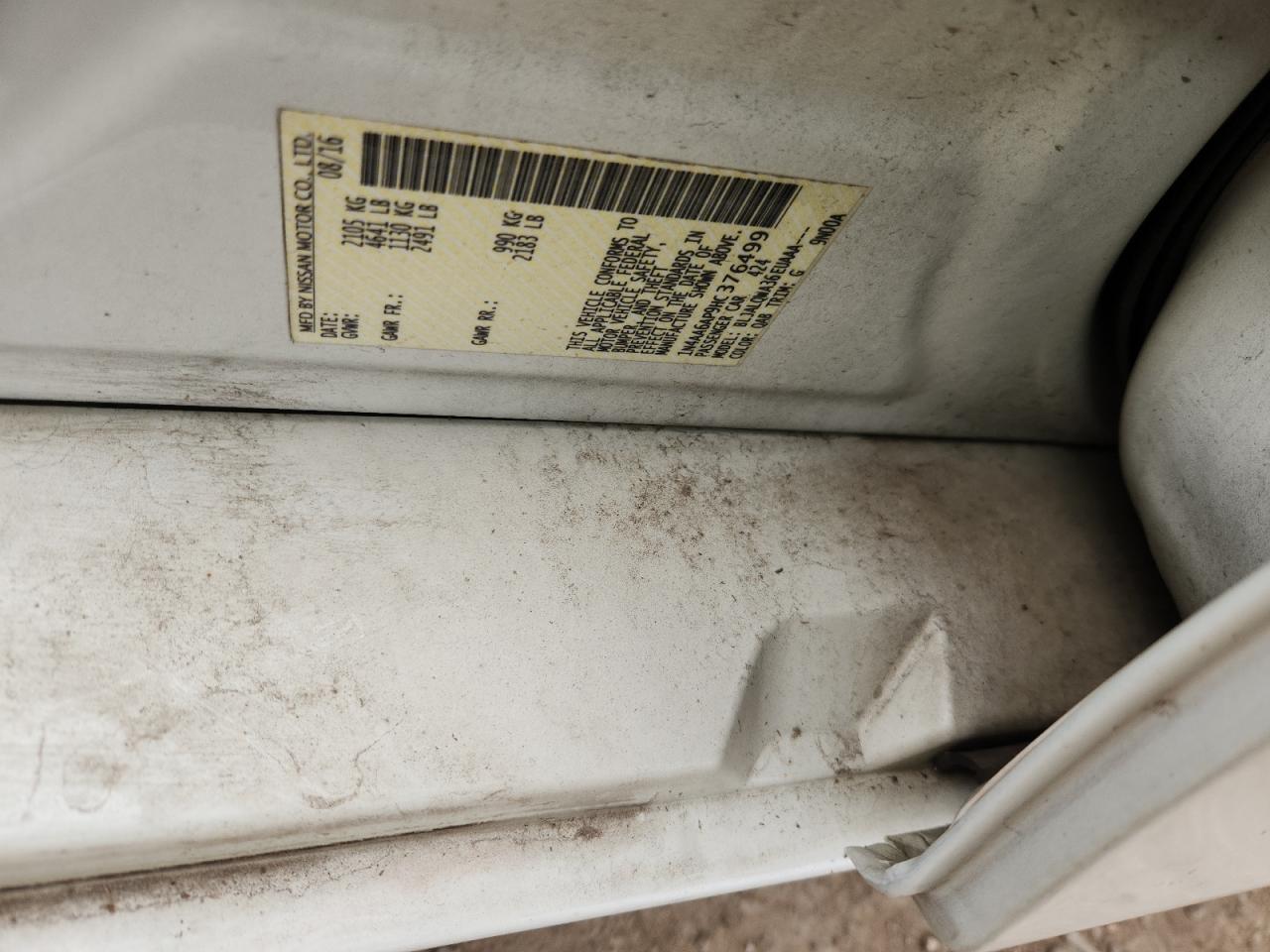 2017 Nissan Maxima 3.5S VIN: 1N4AA6AP9HC376499 Lot: 85936935