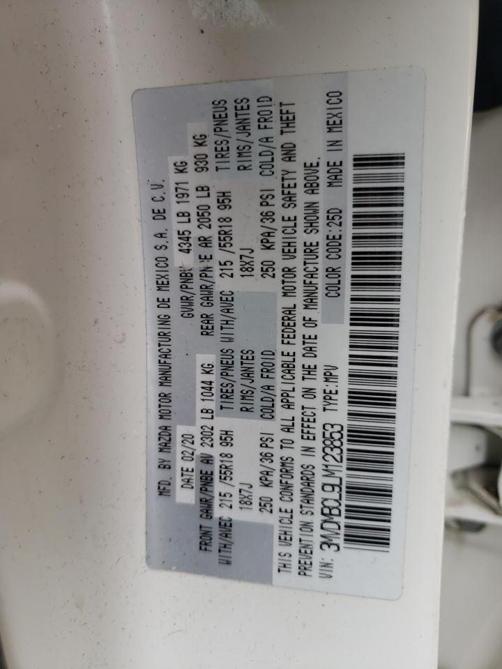 2020 Mazda Cx-30 Select VIN: 3MVDMBCL9LM123853 Lot: 85781185