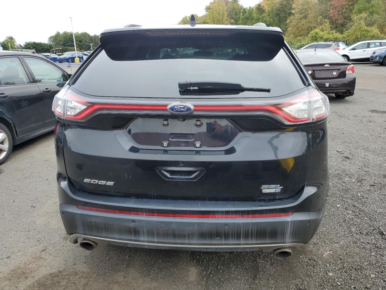 2018 Ford Edge Sel VIN: 2FMPK4J91JBC24256 Lot: 80510225