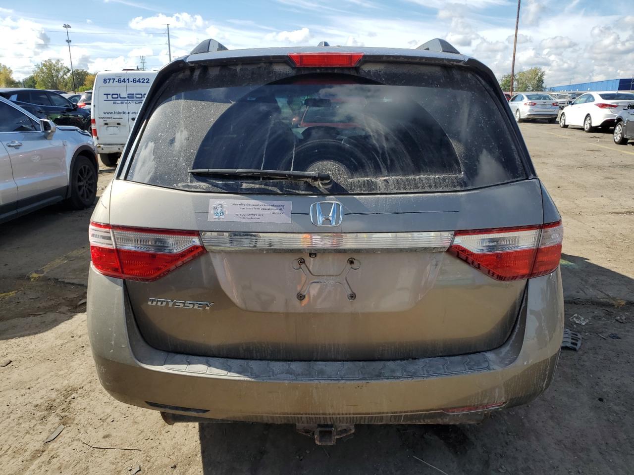 2012 Honda Odyssey Exl VIN: 5FNRL5H62CB100515 Lot: 85835385