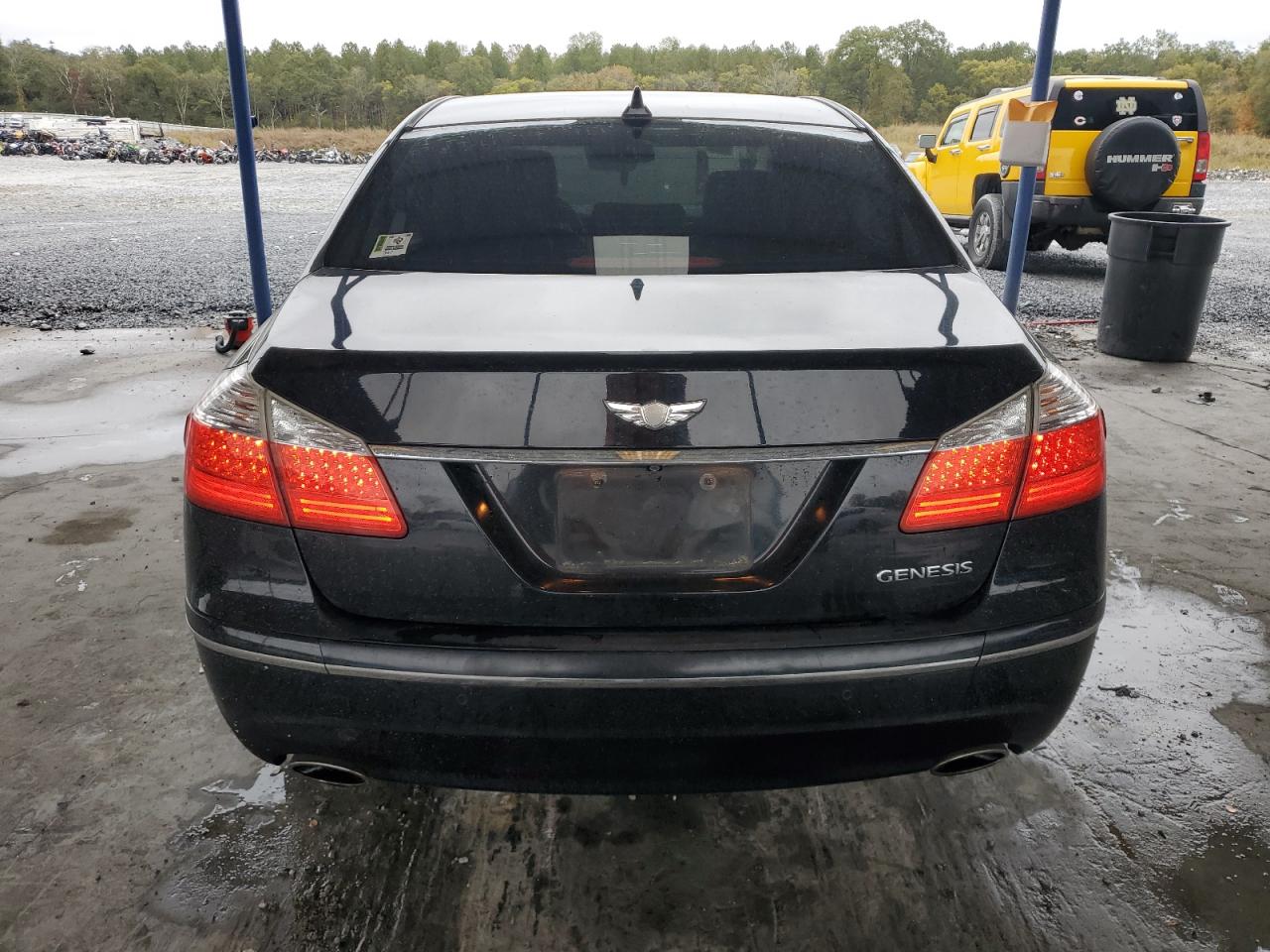 2011 Hyundai Genesis 3.8L VIN: KMHGC4DE9BU142499 Lot: 90055605