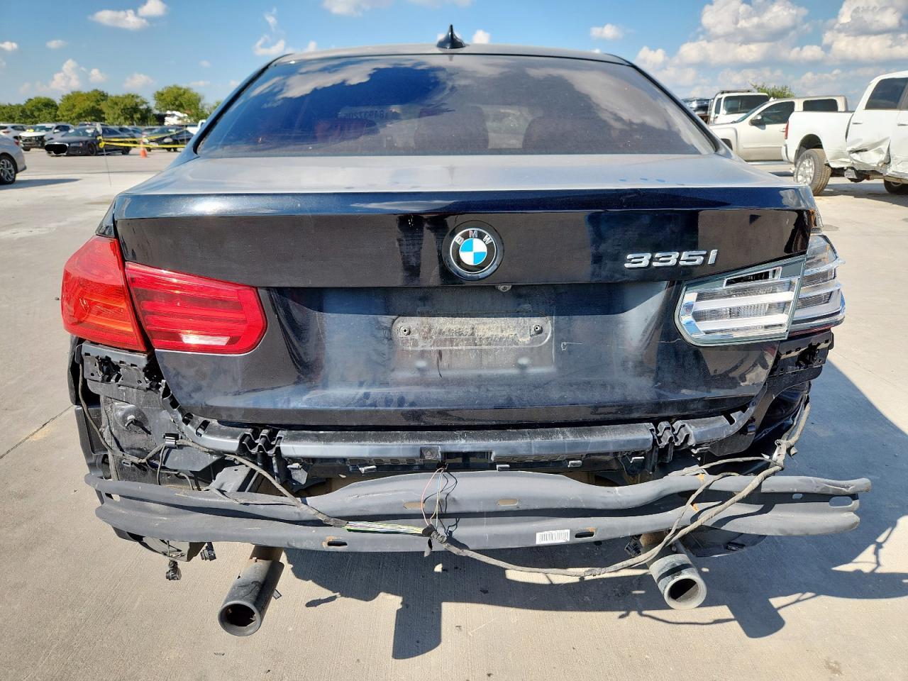 2015 BMW 335 I VIN: WBA3A9C55FKW74841 Lot: 84937205