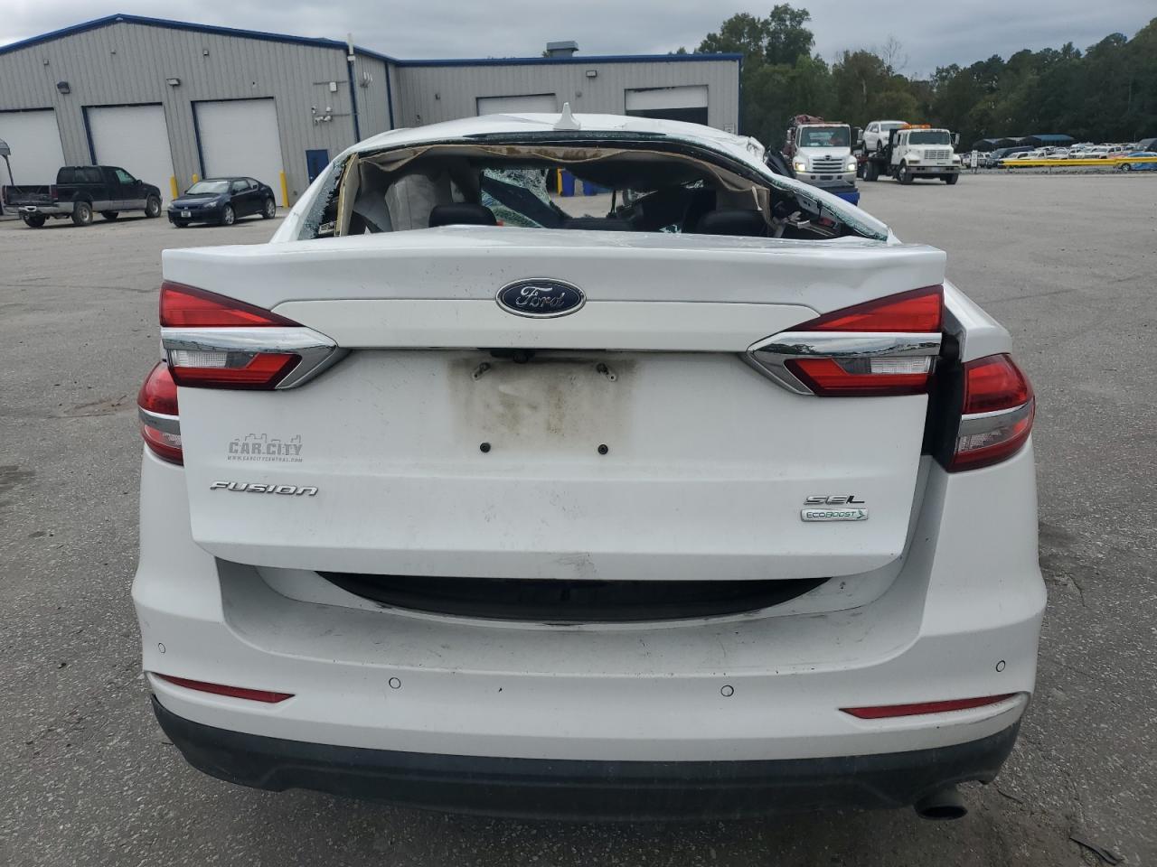 2019 Ford Fusion Sel VIN: 3FA6P0CDXKR233994 Lot: 82440365