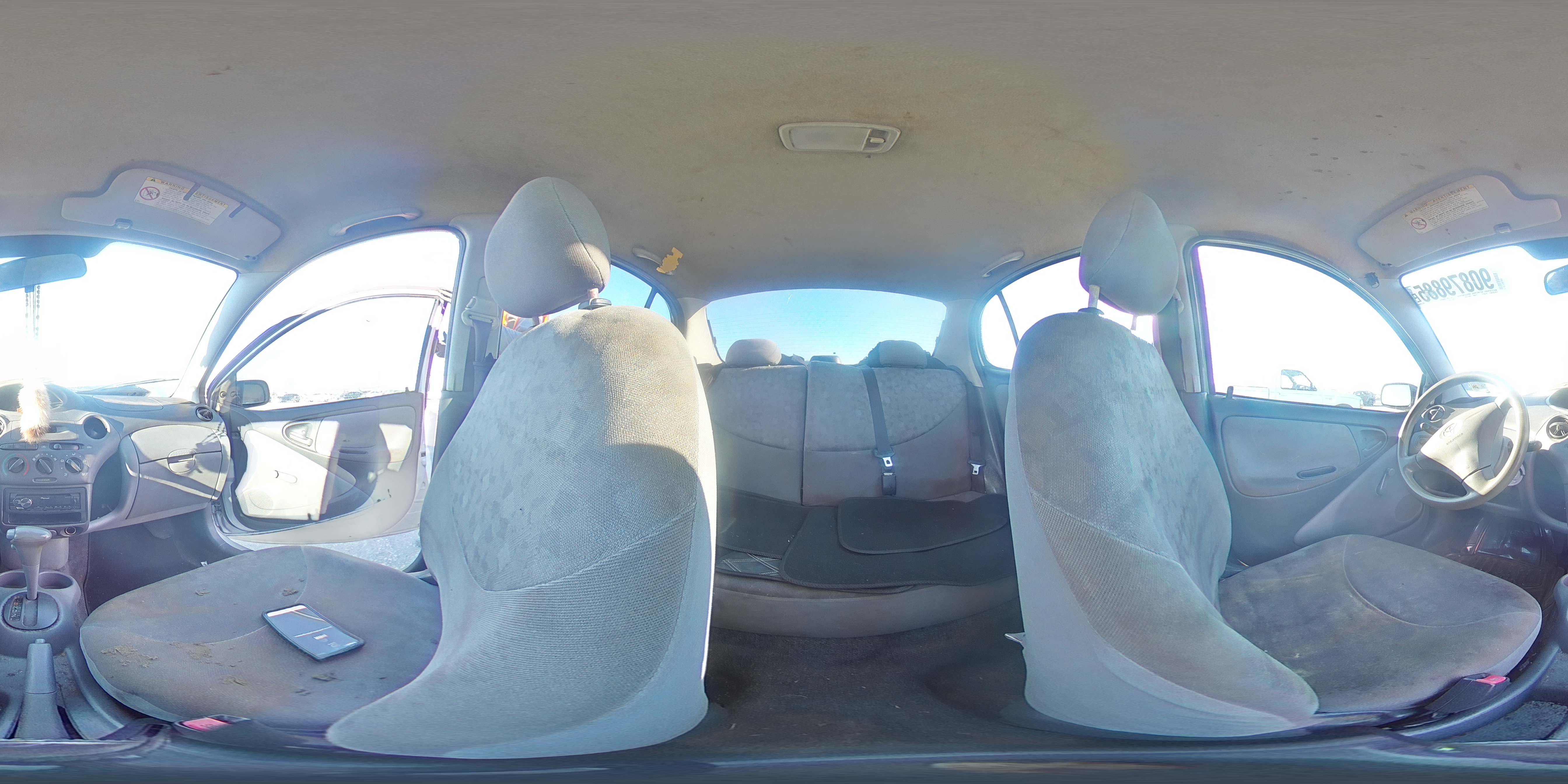 2001 Toyota Echo VIN: JTDBT123210188423 Lot: 90879885