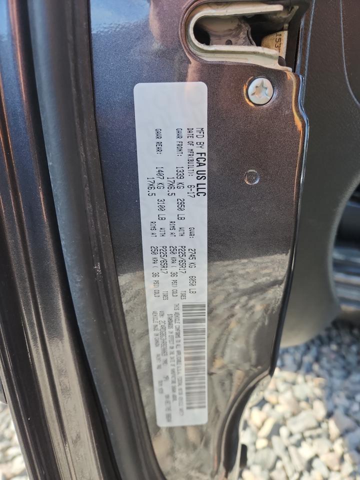 2017 Dodge Grand Caravan Se VIN: 2C4RDGBG3HR820069 Lot: 90626905