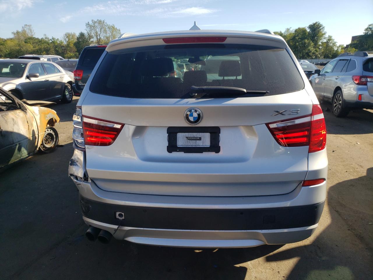 2011 BMW X3 xDrive35I VIN: 5UXWX7C56BL732512 Lot: 84612895