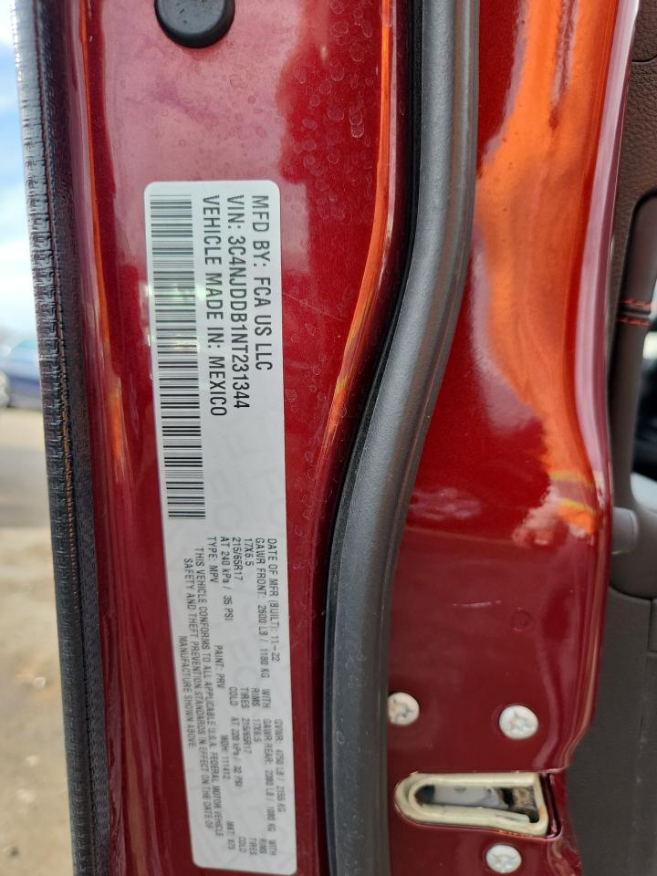 2022 Jeep Compass Trailhawk VIN: 3C4NJDDB1NT231344 Lot: 82377055