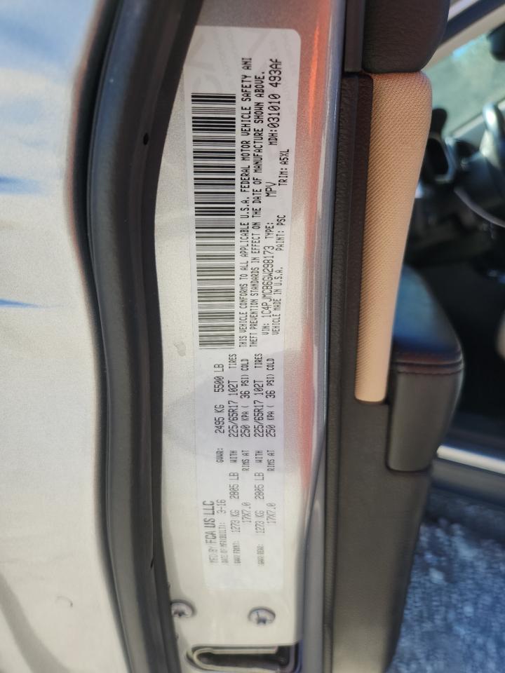 2016 Jeep Cherokee Latitude VIN: 1C4PJMCB6GW298173 Lot: 82253225