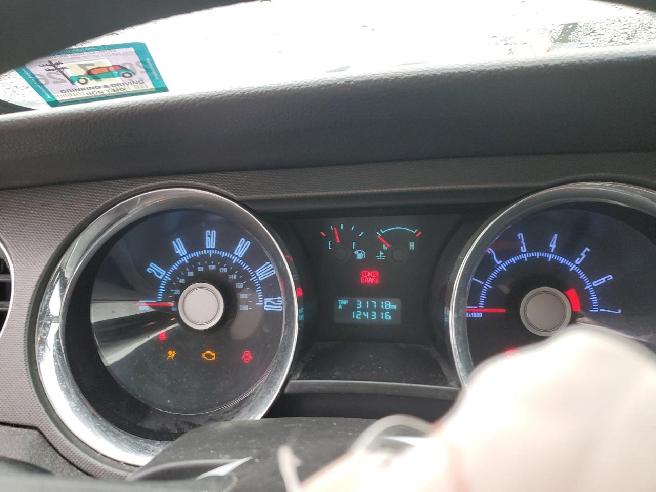 2010 Ford Mustang VIN: 1ZVBP8EN3A5113501 Lot: 86463785