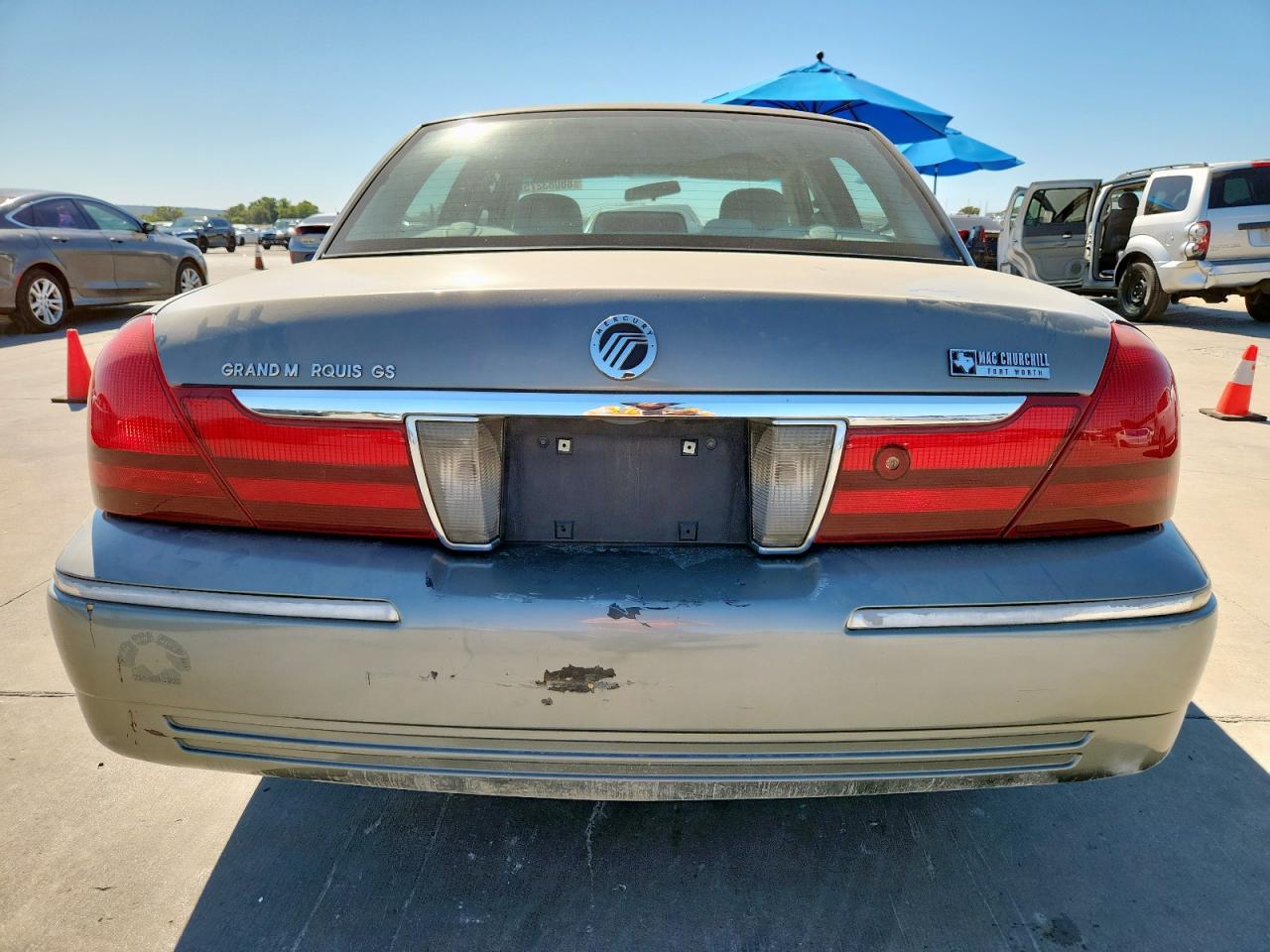 2003 Mercury Grand Marquis Gs VIN: 2MEFM74W03X636959 Lot: 86083275