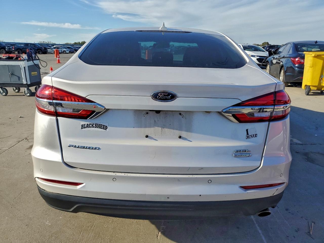 2019 Ford Fusion Sel VIN: 3FA6P0CD3KR132103 Lot: 90782025