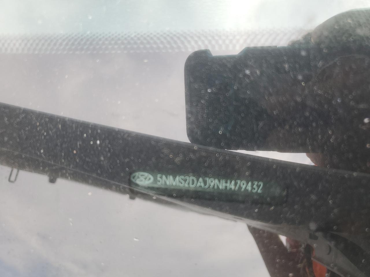 2022 Hyundai Santa Fe Sel VIN: 5NMS2DAJ9NH479432 Lot: 84640315