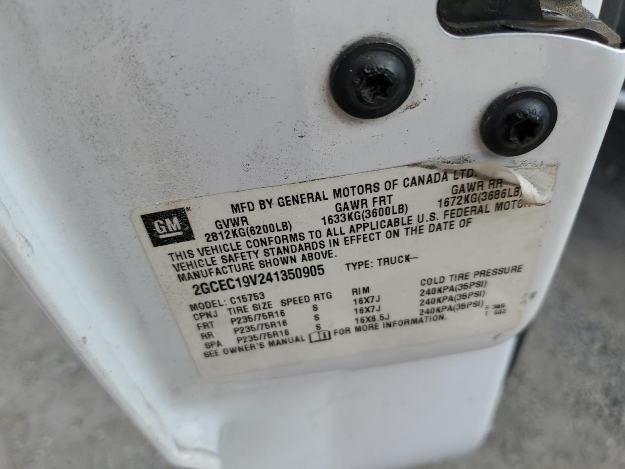 2003 Chevrolet Avalanche C1500 VIN: 3GNEC13T83G222379 Lot: 82401455