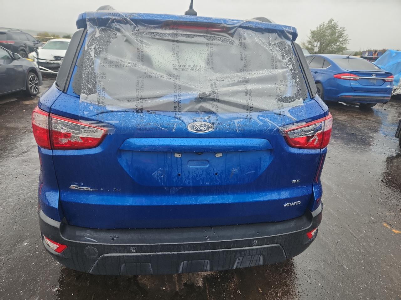 2021 Ford Ecosport Se VIN: MAJ6S3GL4MC431408 Lot: 85876005