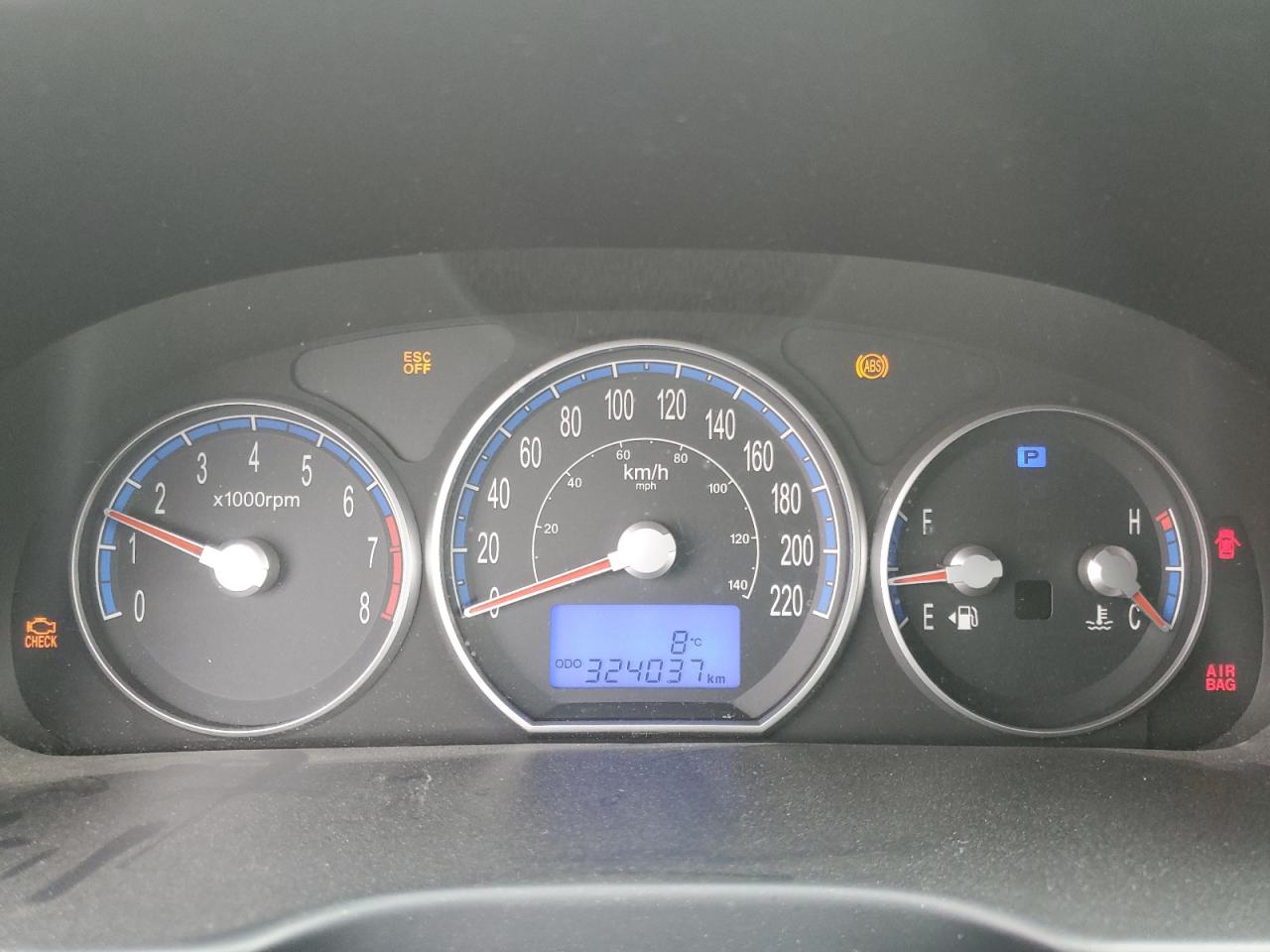 2008 Hyundai Santa Fe Gl VIN: 5NMSG73E48H212948 Lot: 87455495