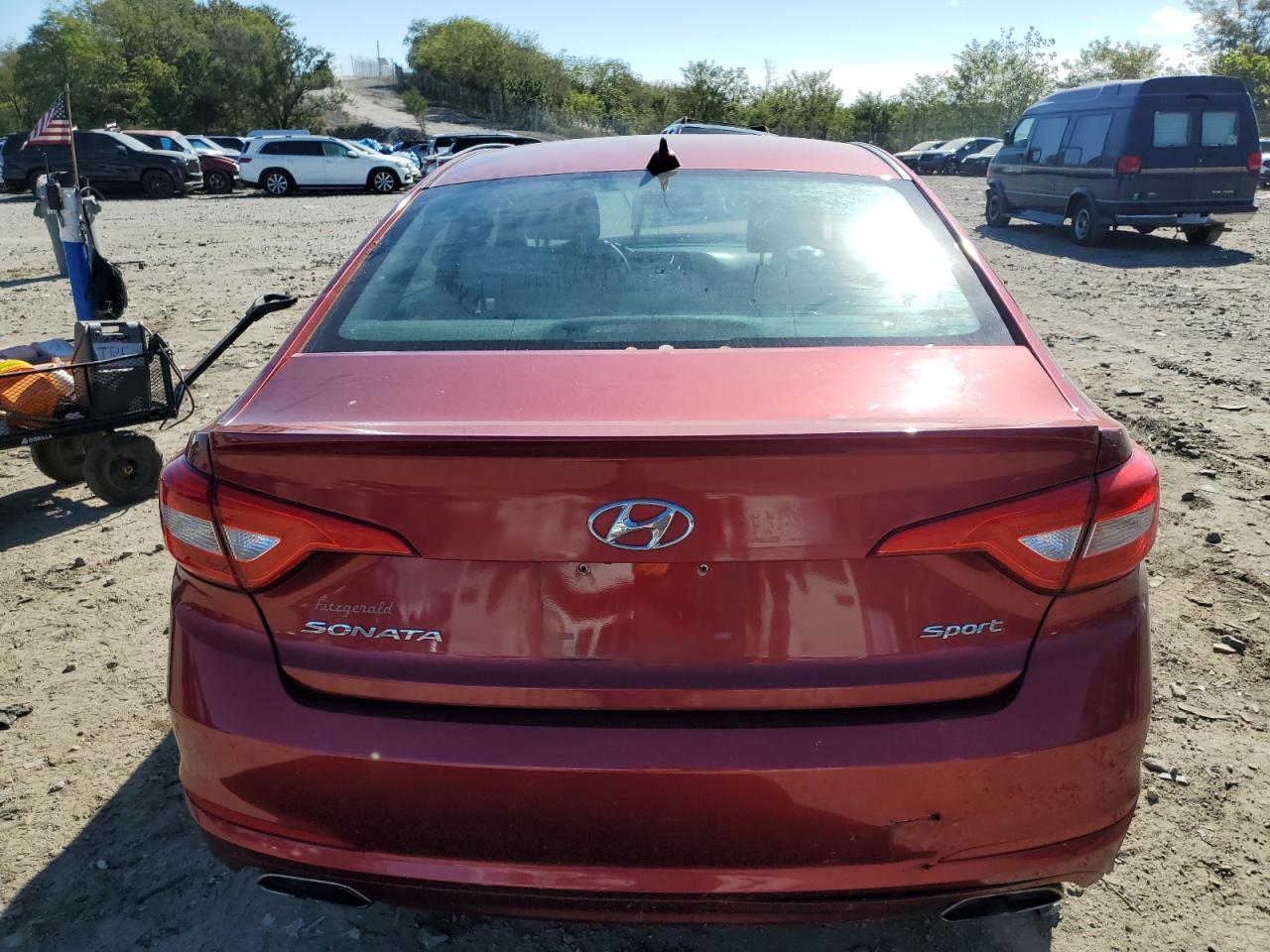 2016 Hyundai Sonata Sport VIN: 5NPE34AF9GH290016 Lot: 85003235