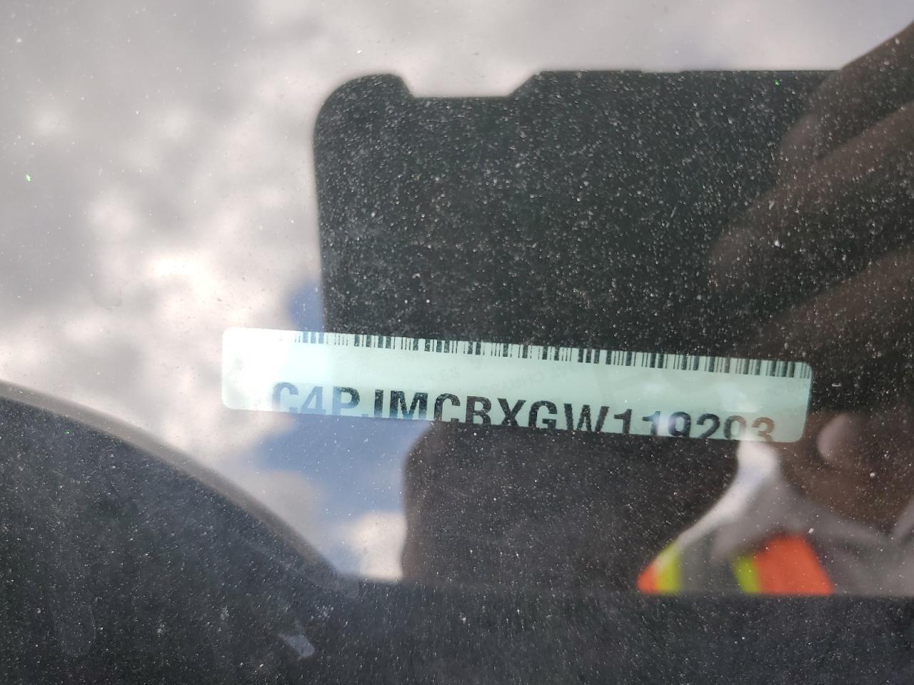 2016 Jeep Cherokee Latitude VIN: 1C4PJMCBXGW119293 Lot: 85573075