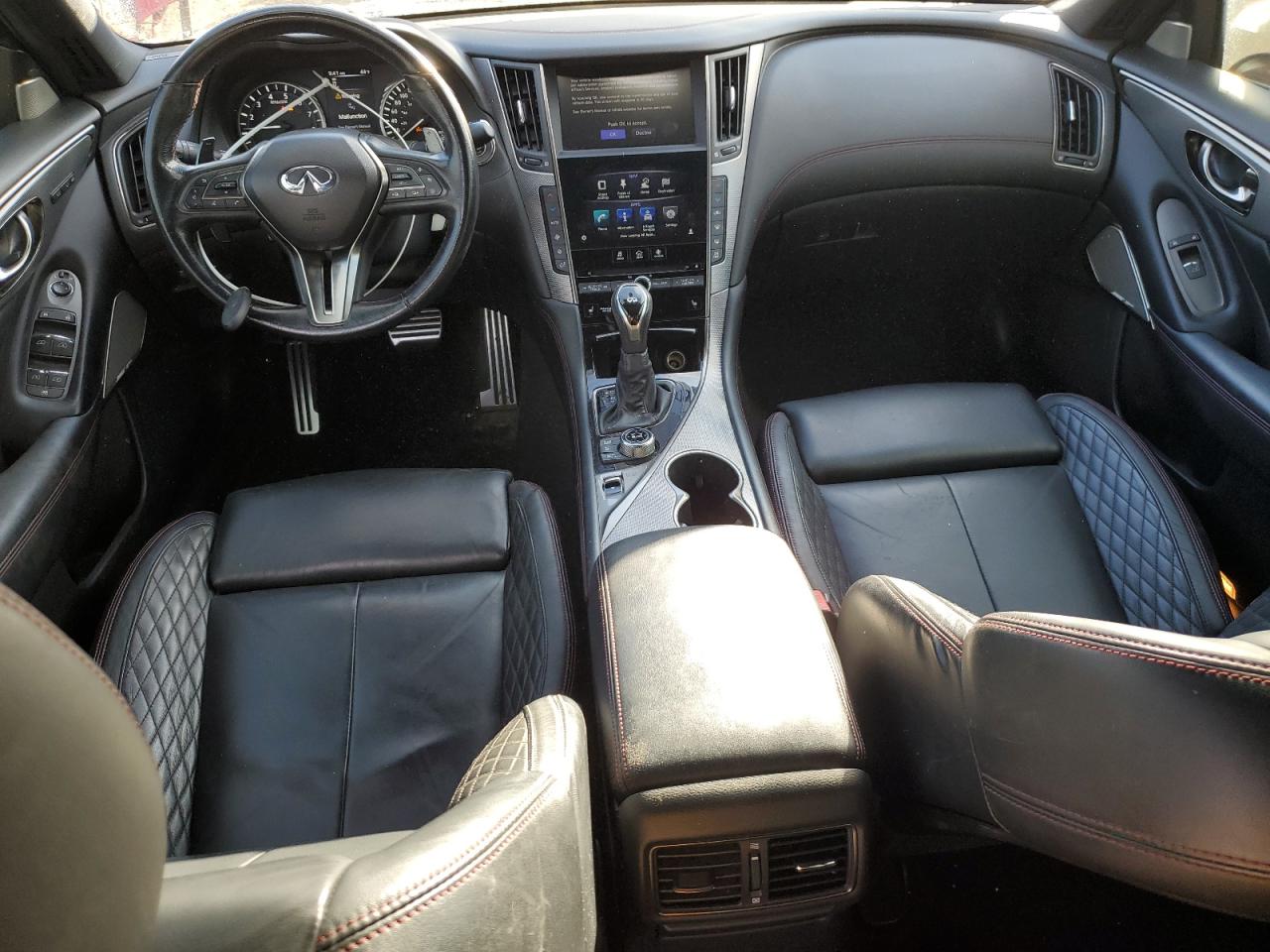 2018 Infiniti Q50 Red Sport 400 VIN: JN1FV7AR3JM481148 Lot: 89856345