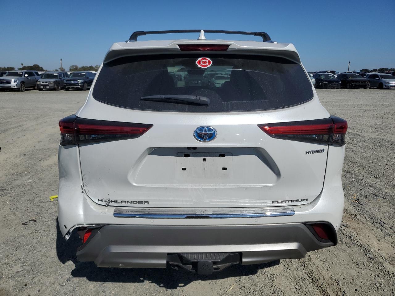 2022 Toyota Highlander Hybrid Platinum VIN: 5TDFARAH4NS013435 Lot: 82286805