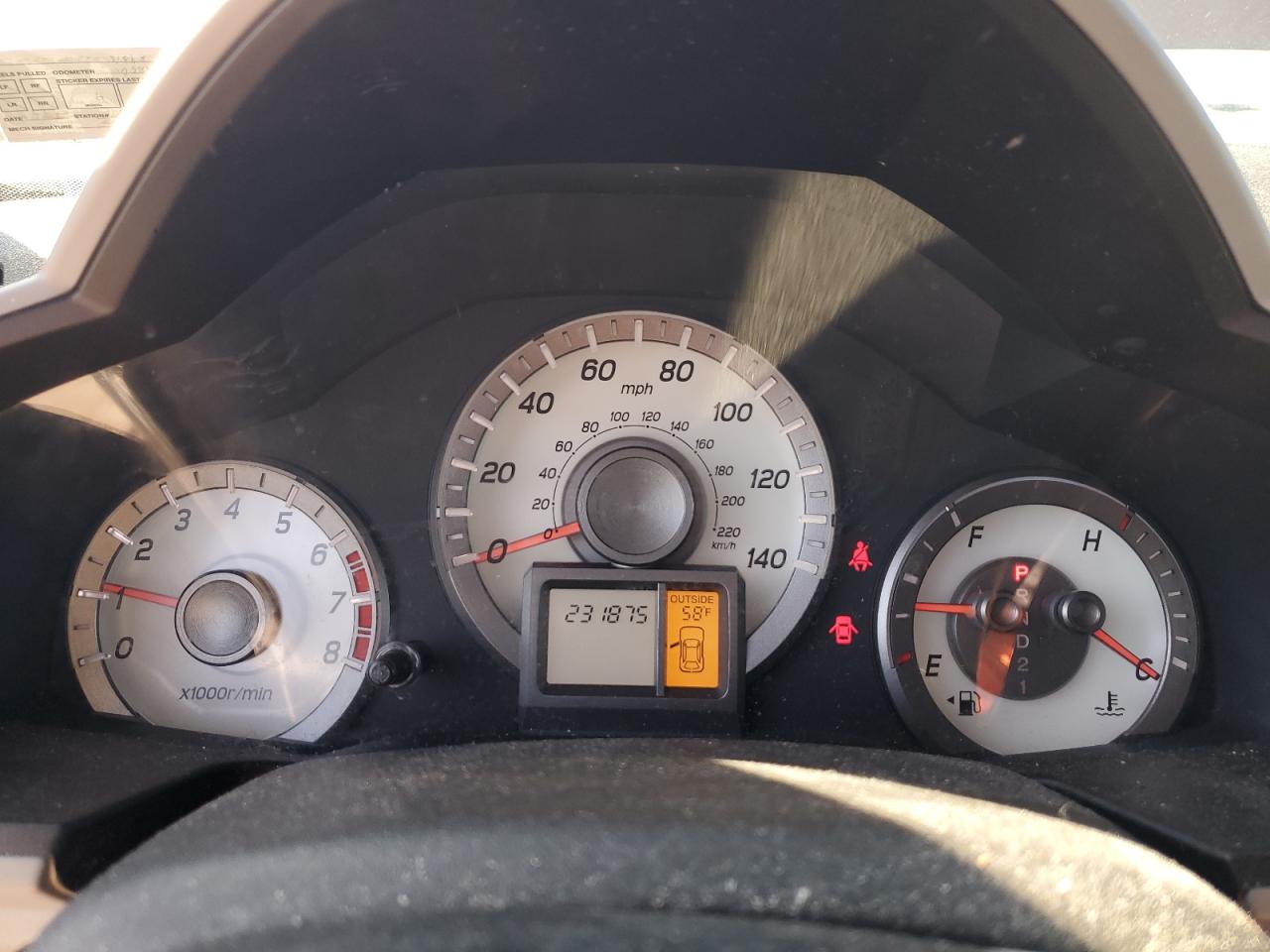 2012 Honda Pilot Exl VIN: 5FNYF4H60CB031868 Lot: 87082565