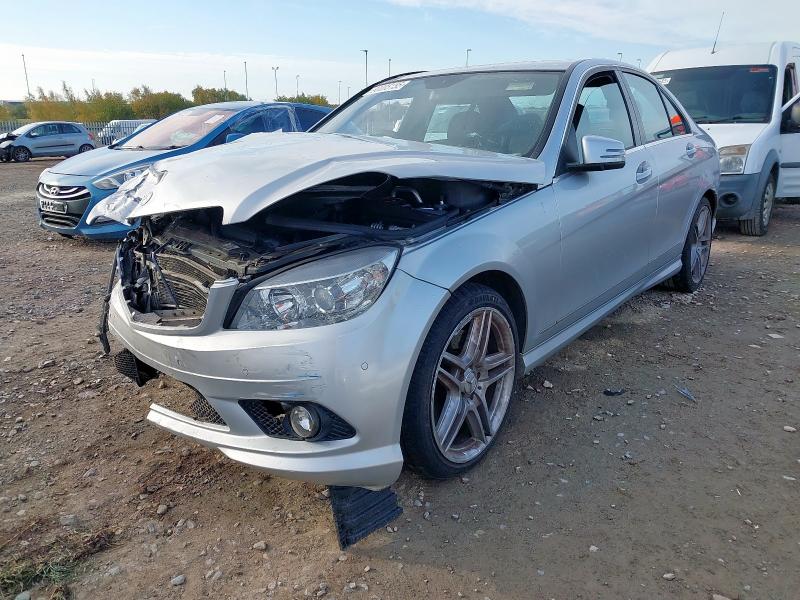 2009 MERCEDES-BENZ C CLASS C320 CDI SPORT 4DR AUTO for sale at Copart CORBY