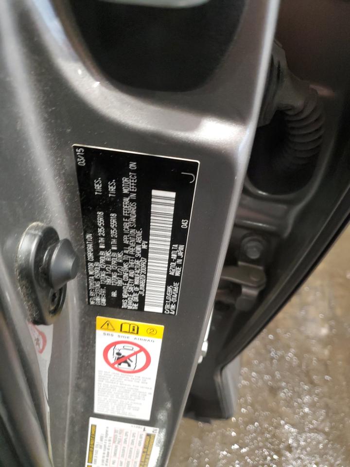 2015 Lexus Nx 200T VIN: JTJYARBZ0F2009937 Lot: 86138625