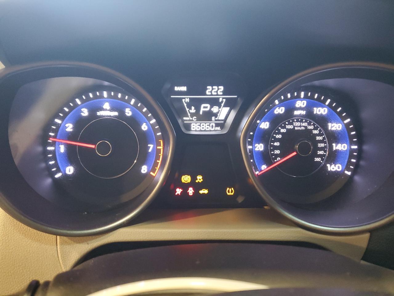 2016 Hyundai Elantra Se VIN: 5NPDH4AE6GH734019 Lot: 86255815