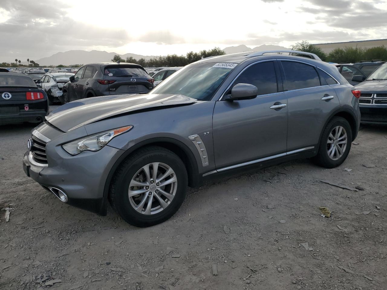 2014 Infiniti Qx70 VIN: JN8CS1MU7EM451134 Lot: 82505345