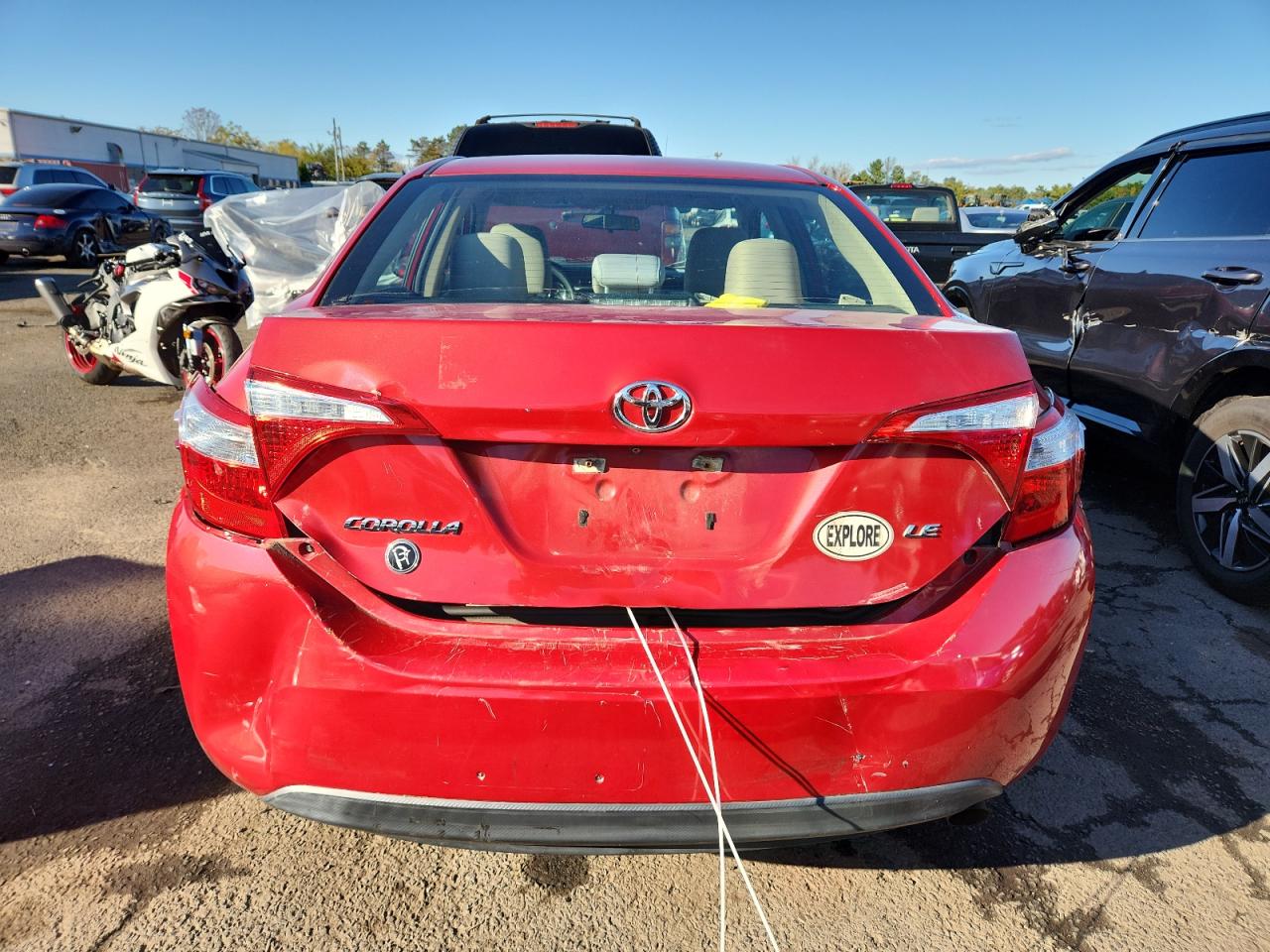 2015 Toyota Corolla L VIN: 5YFBURHEXFP196139 Lot: 84881455