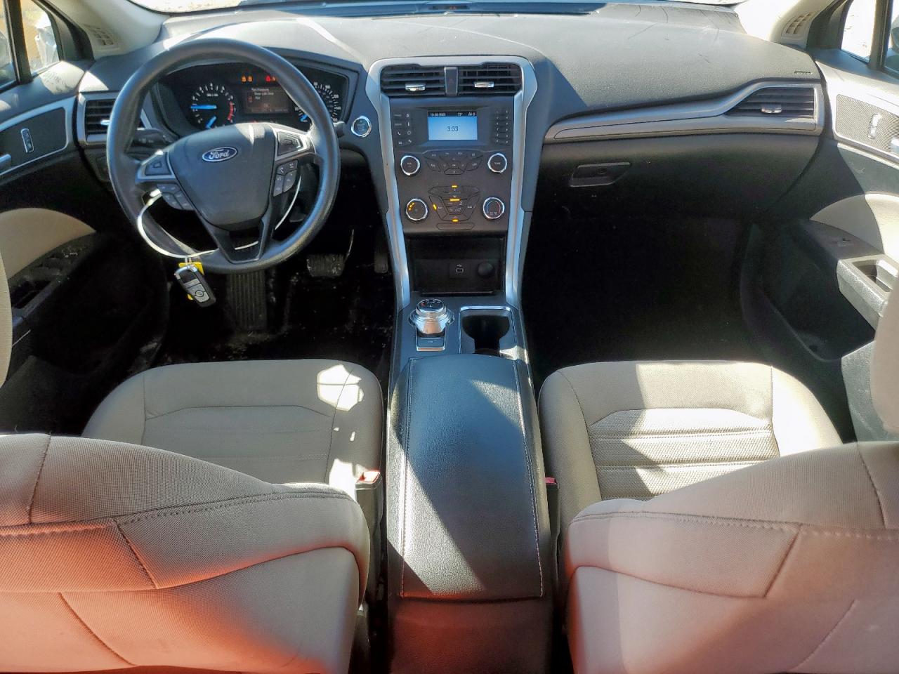 2020 Ford Fusion S VIN: 3FA6P0G76LR180801 Lot: 82682275