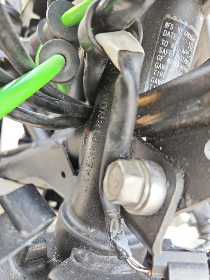 2022 Kawasaki Ex400 VIN: JKAEXKG18NDAF7924 Lot: 87392685