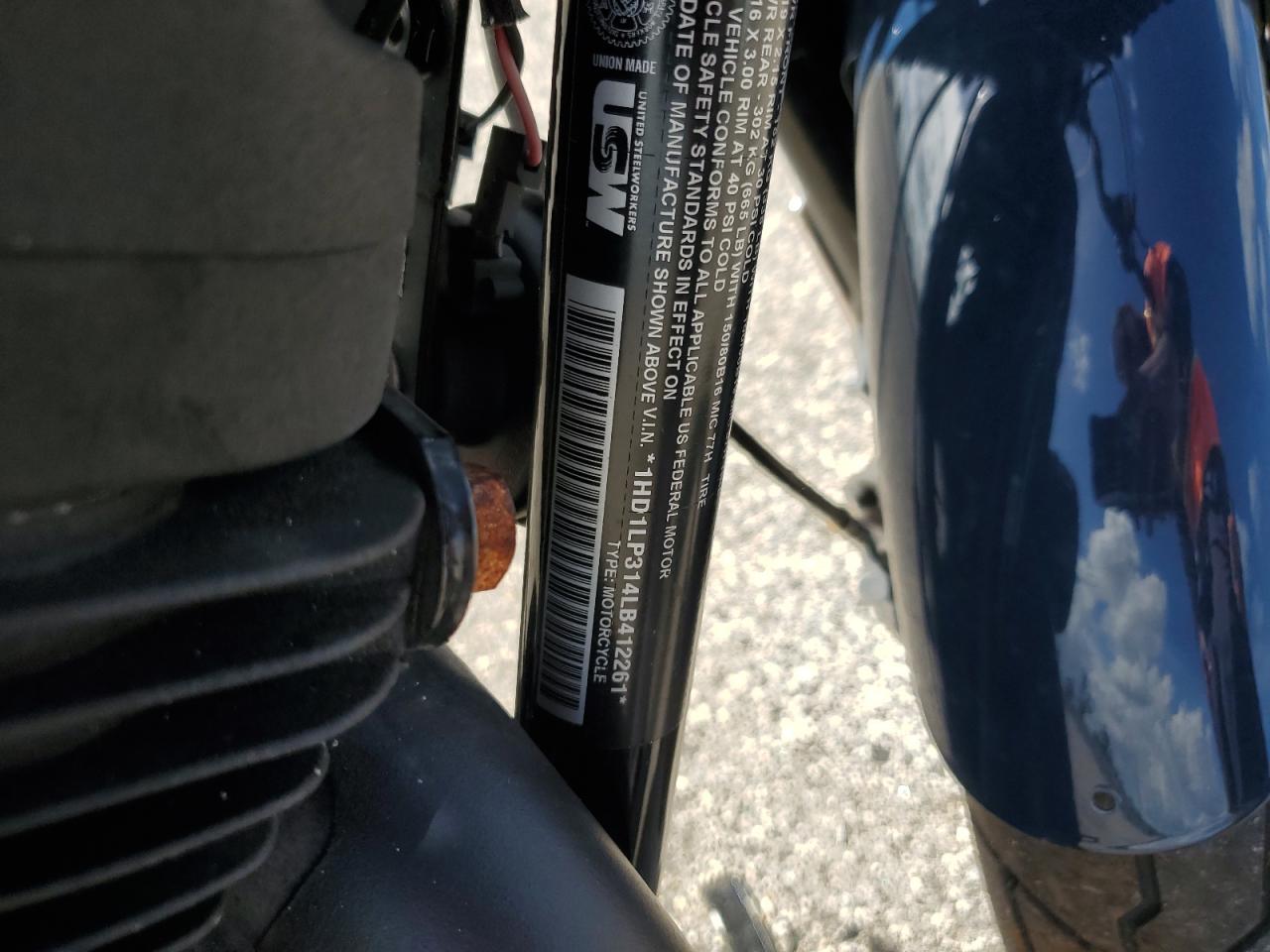 2020 Harley-Davidson Xl1200 Ns VIN: 1HD1LP314LB412261 Lot: 90459835