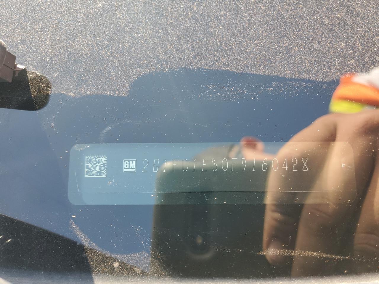 2015 Chevrolet Camaro Lt VIN: 2G1FC1E30F9160428 Lot: 85938215