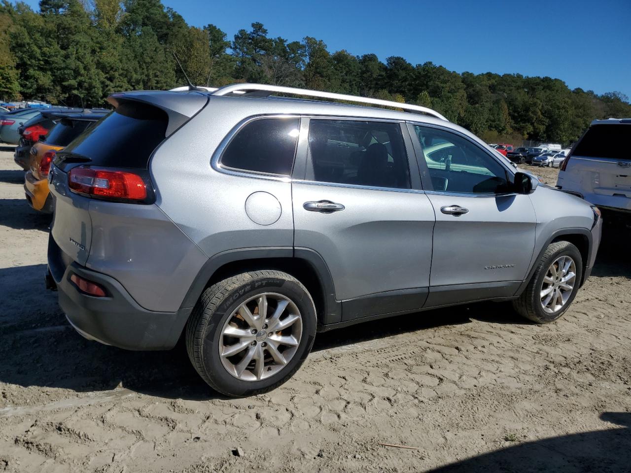 2014 Jeep Cherokee Limited silver null flexible 1C4PJMDS0EW210150 photo #4