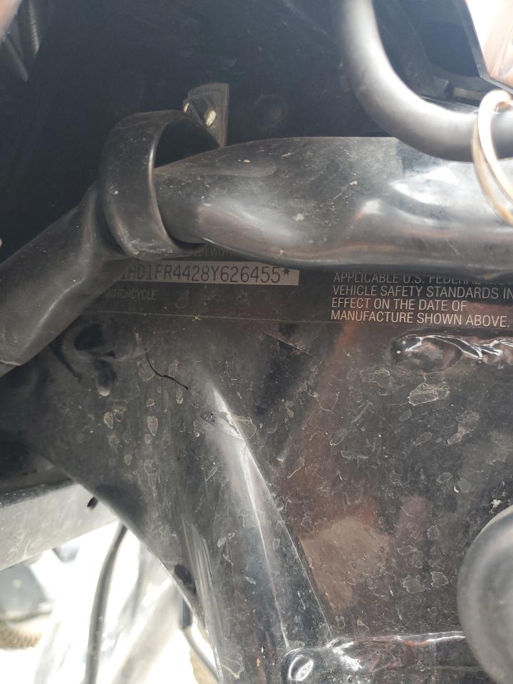 2008 Harley-Davidson Flhrc 105Th Anniversary Edition VIN: 1HD1FR4428Y626455 Lot: 89683655