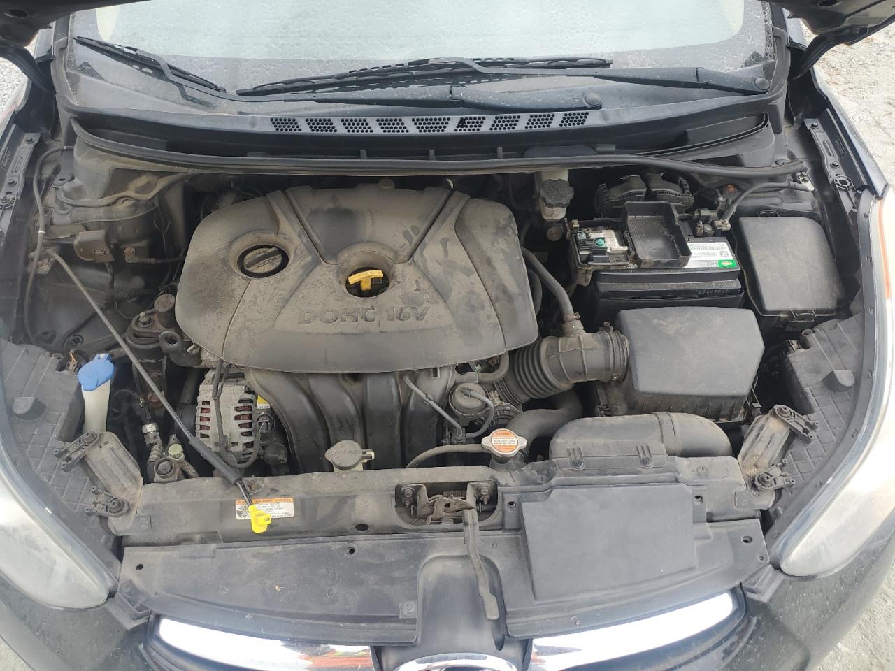 2012 Hyundai Elantra Gls VIN: 5NPDH4AE3CH116182 Lot: 81942805