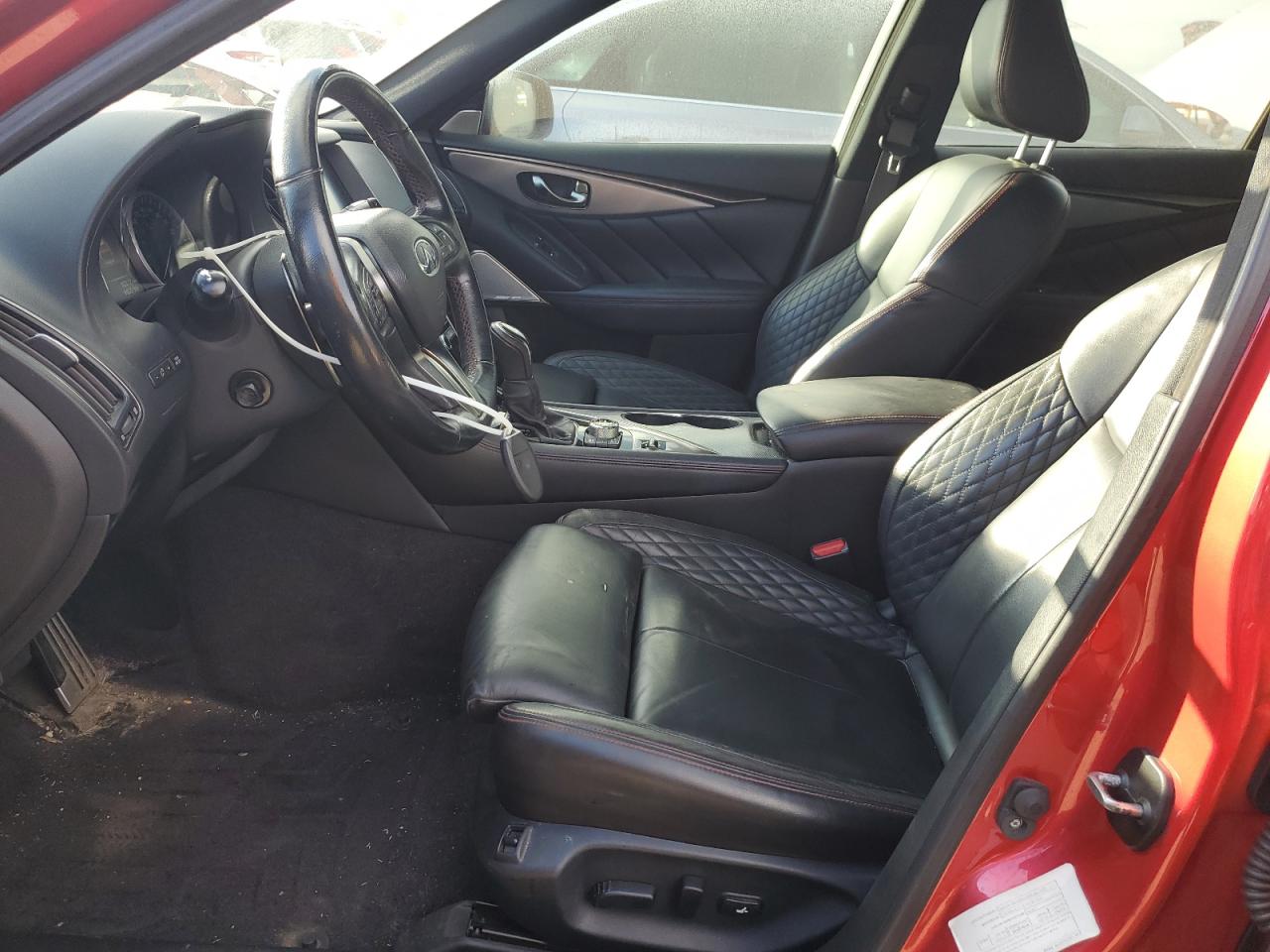 2018 Infiniti Q50 Red Sport 400 VIN: JN1FV7AR3JM481148 Lot: 89856345