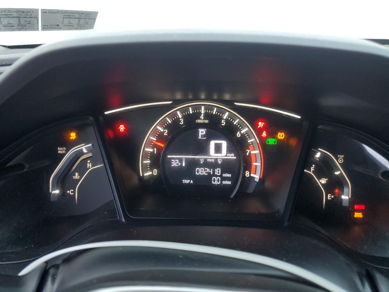 2017 Honda Civic Lx VIN: 2HGFC2F53HH548227 Lot: 82270885