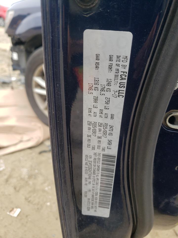 2017 Dodge Journey Sxt VIN: 3C4PDCBG2HT702446 Lot: 90295215