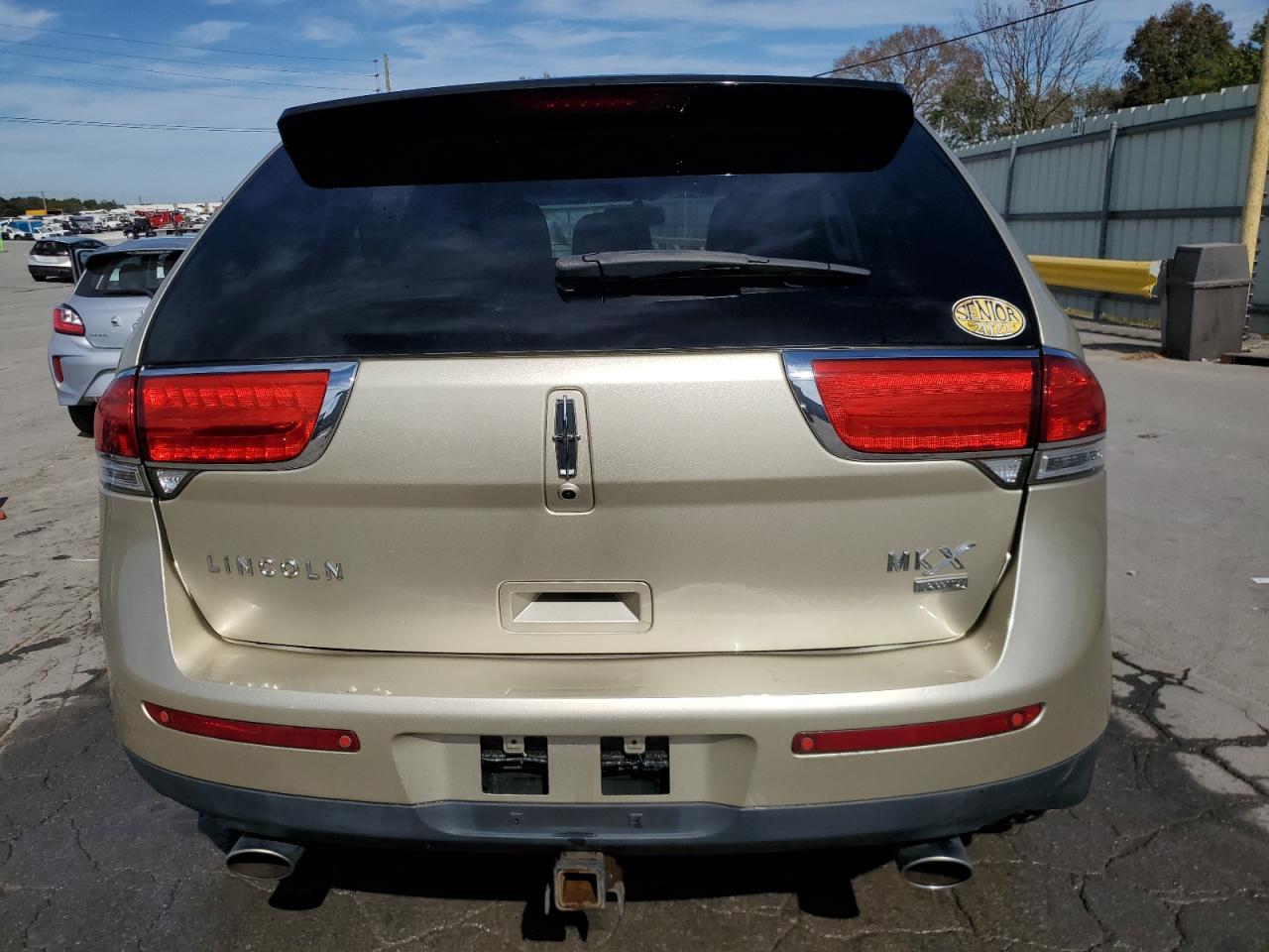 2011 Lincoln Mkx VIN: 2LMDJ8JK9BBJ16117 Lot: 86784865