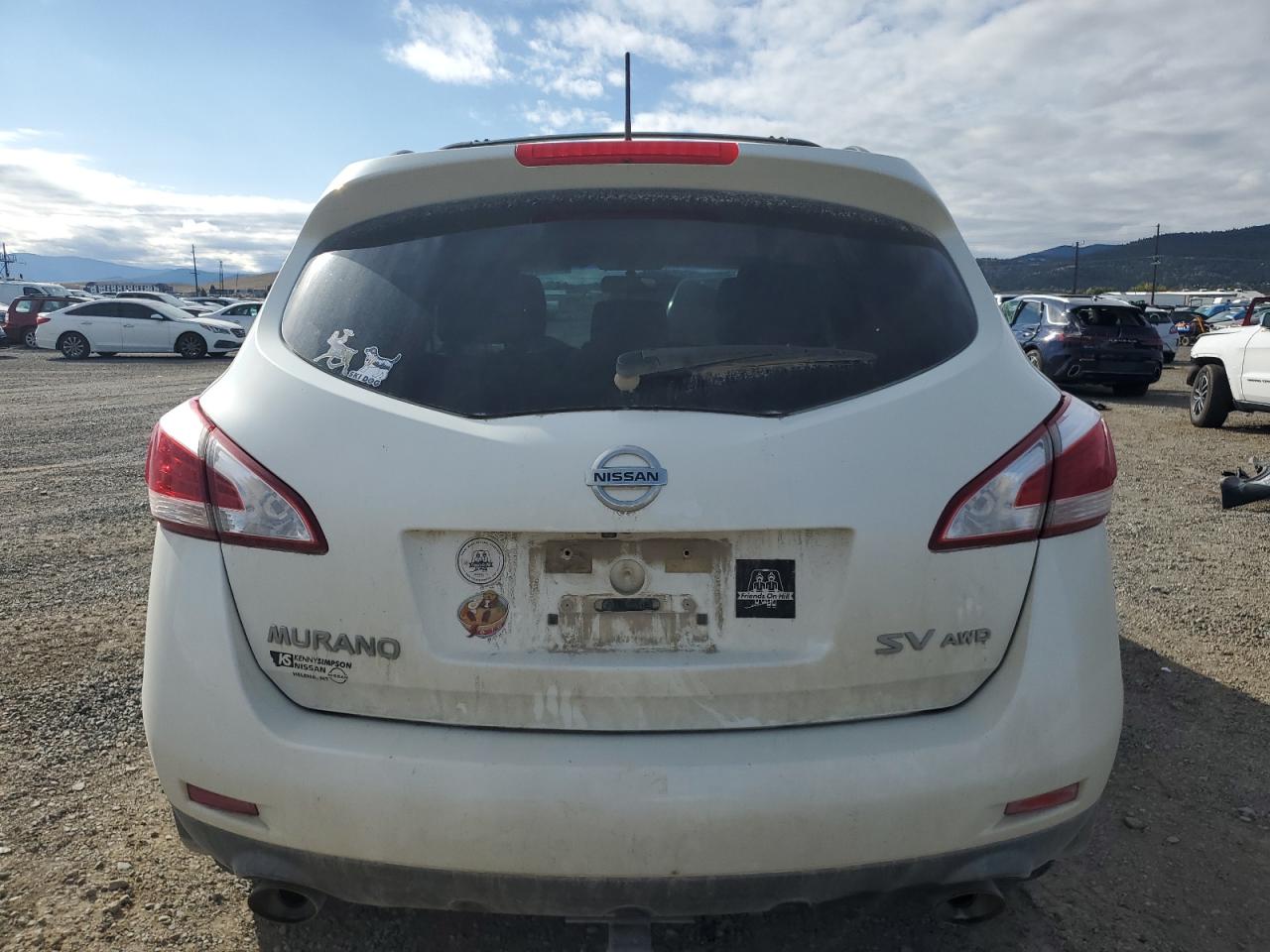2012 Nissan Murano S VIN: JN8AZ1MW7CW214181 Lot: 82005675