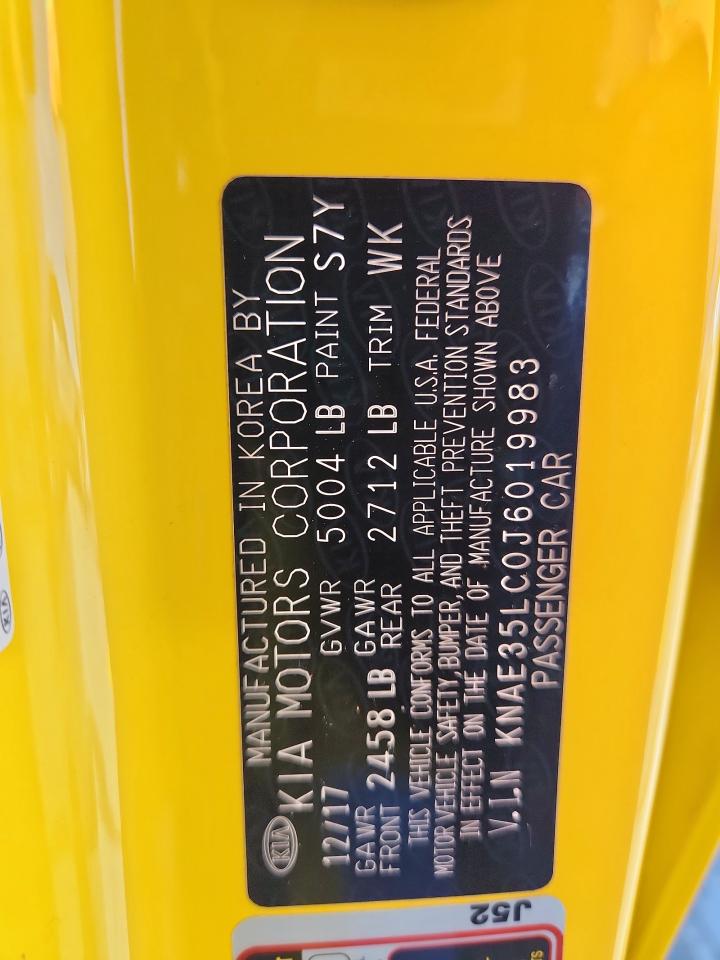 2018 Kia Stinger Gt VIN: KNAE35LC0J6019983 Lot: 85929635